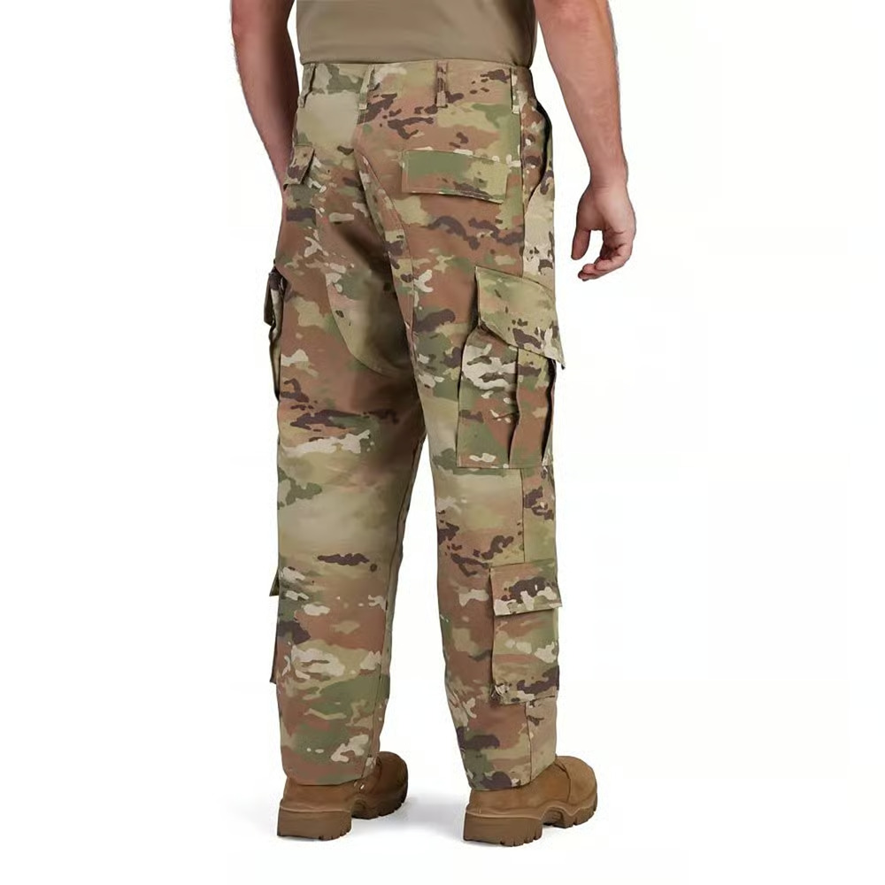 Insect Shield Pants Unisex XL-Short Green Camo Army Combat Uniform Waist 39"-43"